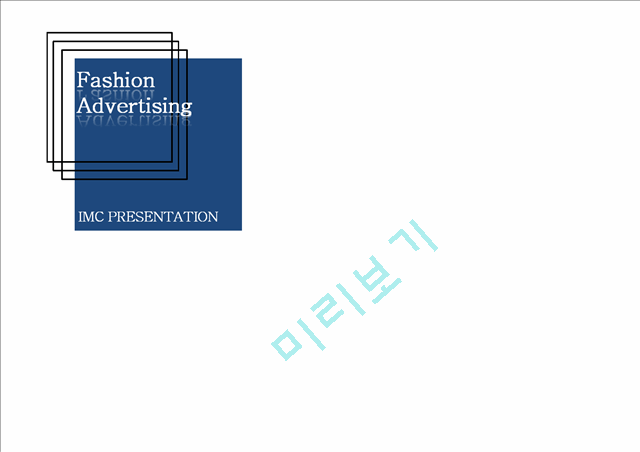 Fashion Advertising IMC PRESENTATION   (1 )